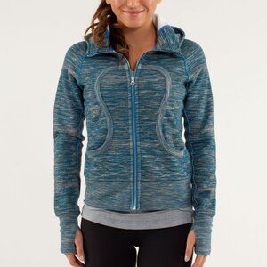 Lululemon Women's Scuba Hoodie *Stretch - Blue/Grey